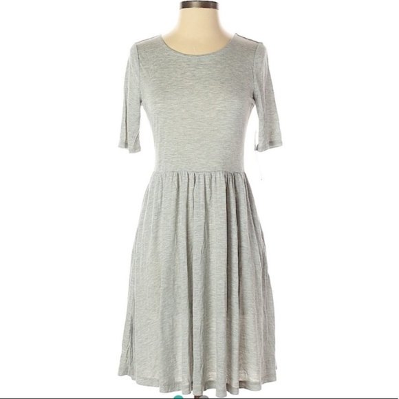 Trixie + Lulu Dresses & Skirts - Trixie + Lulu Gray A-Line T-Shirt Dress Size Small